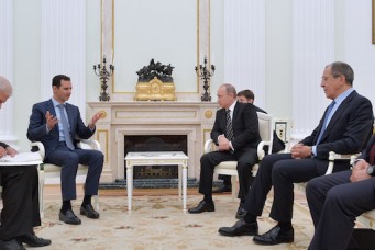 Presidents of Russia and Syria meet in Moscow