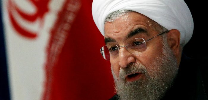 Iranian President Hassan Rouhani, New York, U.S., Sept. 22, 2016. Lucas Jackson/Reuters