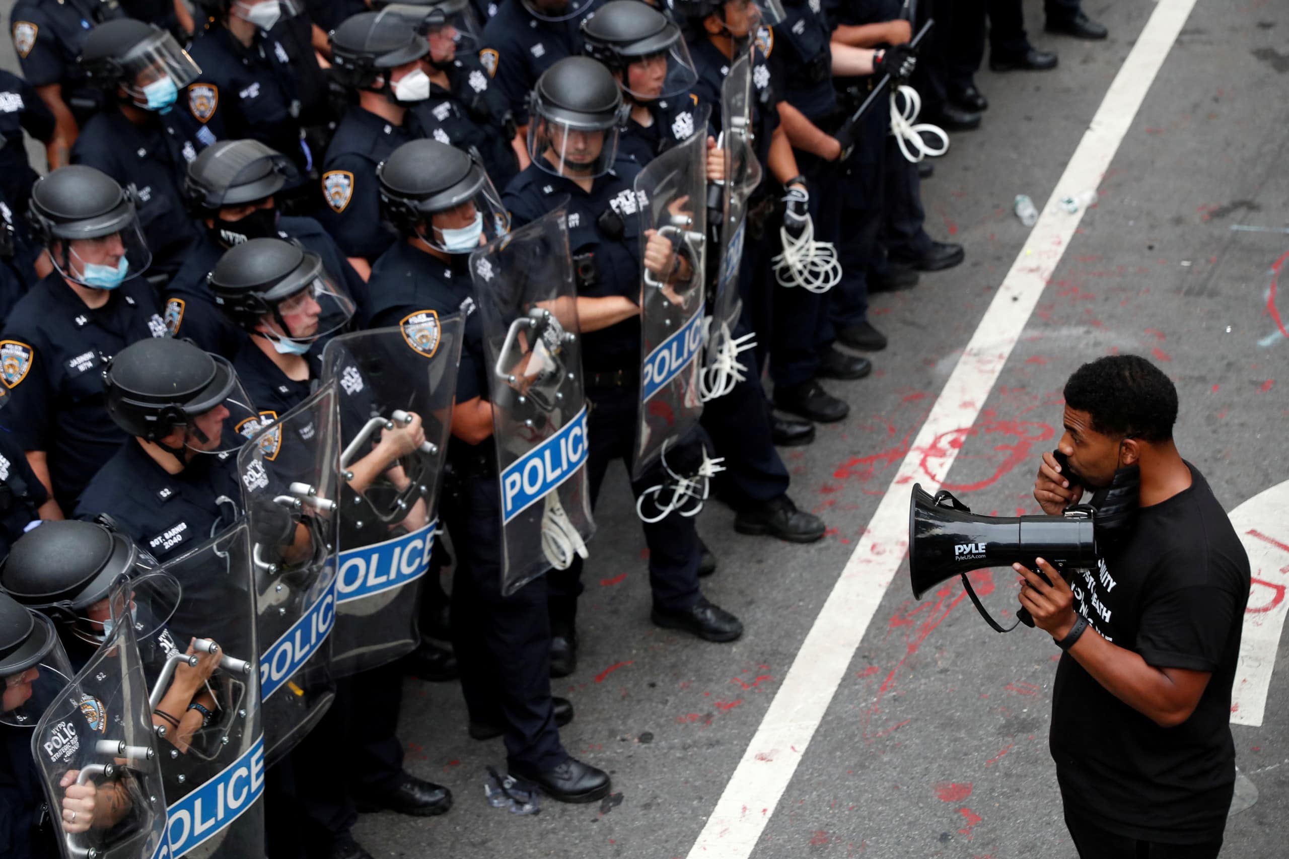 May 31, 2020, Boston, Massachusetts, USA: A looter leaving Louis